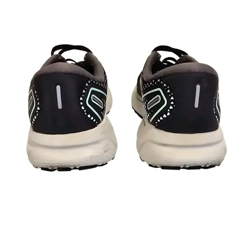 Brooks Ghost 14 Womens Size 8.5 B Medium Running Shoes Black Pink Yucca